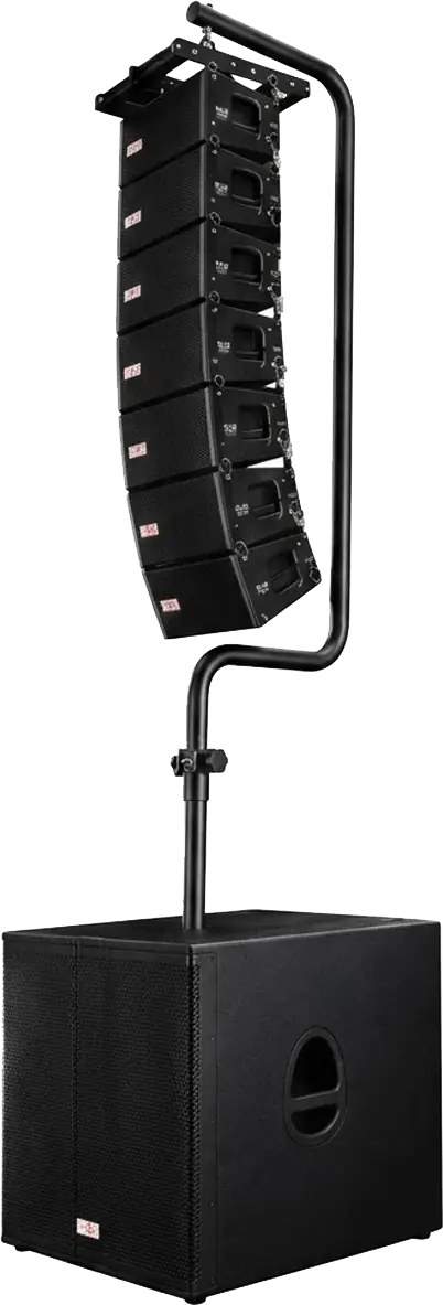 EXXO Professional line array system with subwoofer