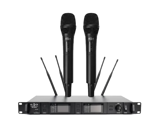 UHF wireless microphone system